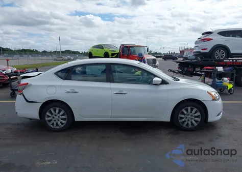 2015 Nissan Sentra Fe+ S/S/Sl/Sr/Sv из США, поврежденный, VIN 3N1AB7AP2FY247086